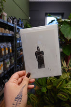 Load image into Gallery viewer, Lino Print and Hand painted Cards
