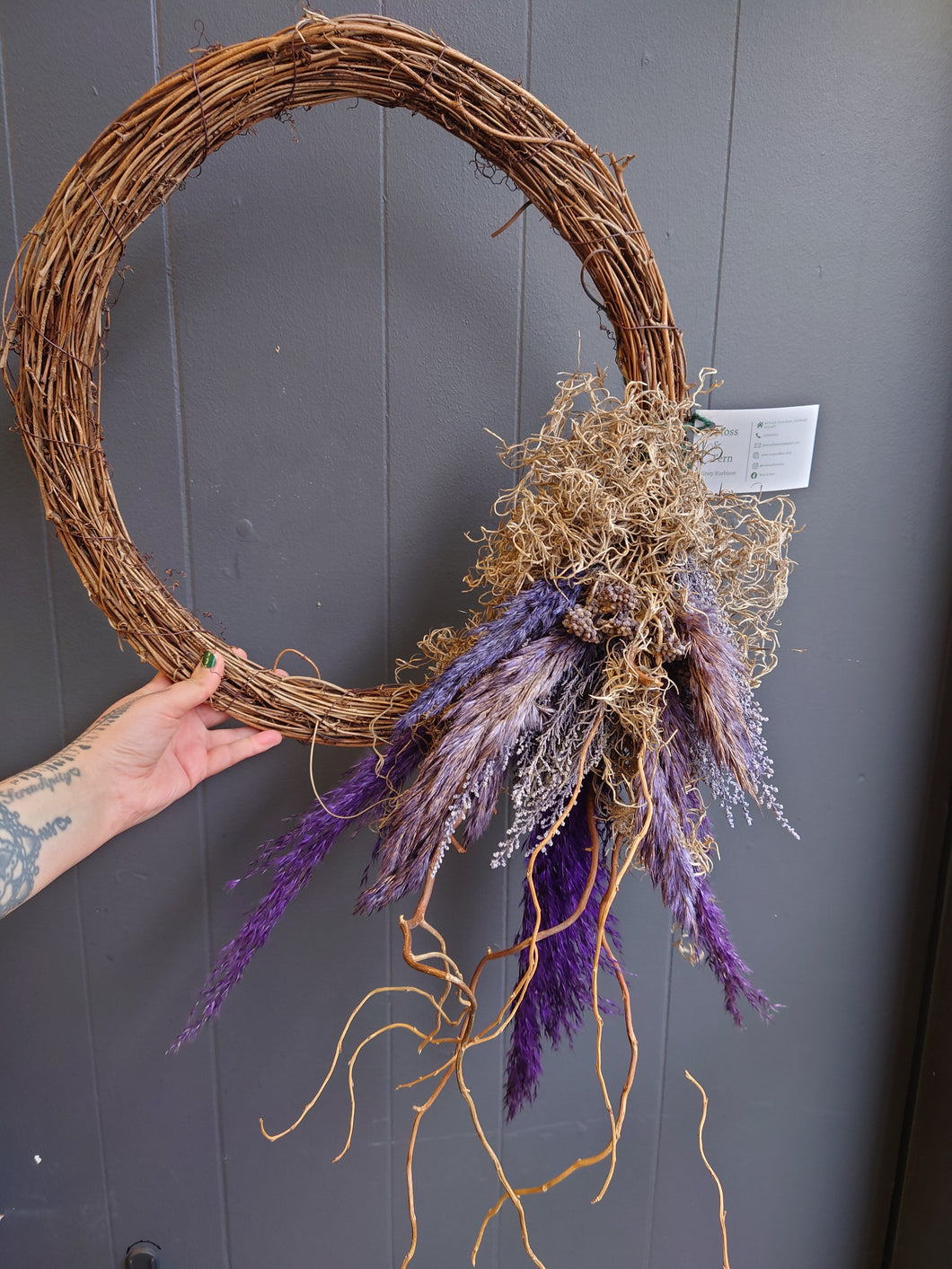 Dried Floral Wreath