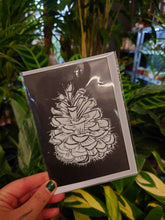 Load image into Gallery viewer, Lino Print and Hand painted Cards
