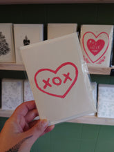 Load image into Gallery viewer, Lino Print and Hand painted Cards
