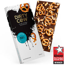 Load image into Gallery viewer, DIRTY COW - SALTY SUSAN PLANT BASED VEGAN CHOCOLATE BAR

