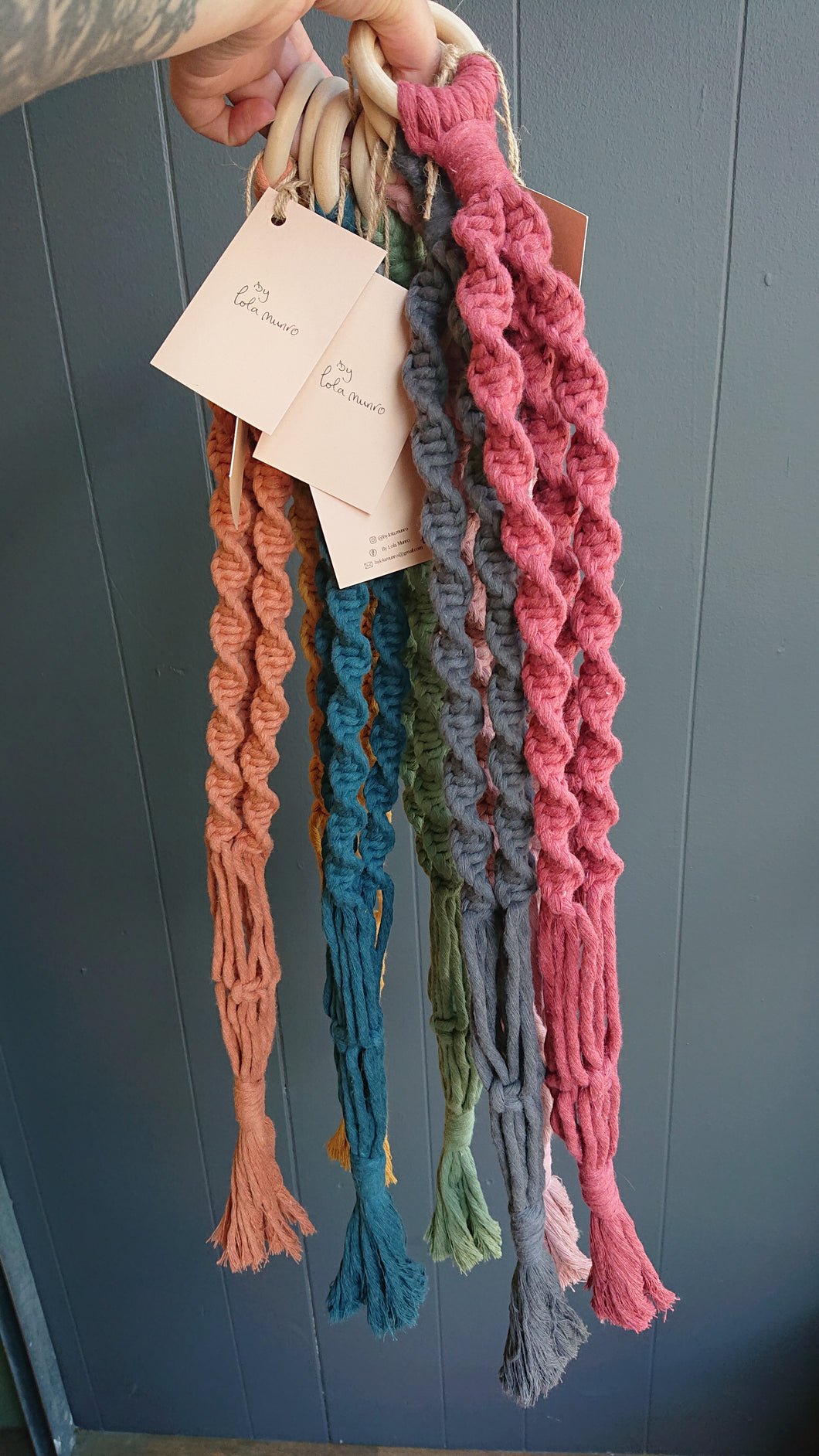 Twisted Macrame Hanger by.lola.munro